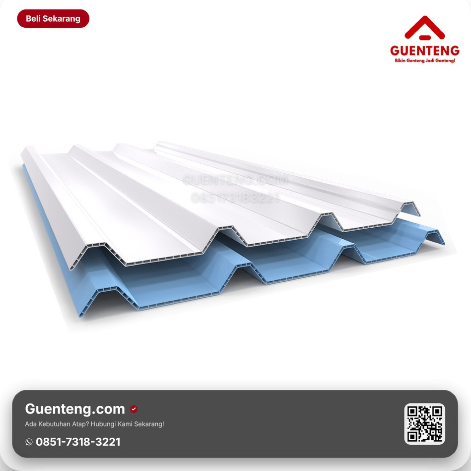 Distributor Resmi Atap Alderon Lite 6mm Terlengkap & Bergaransi