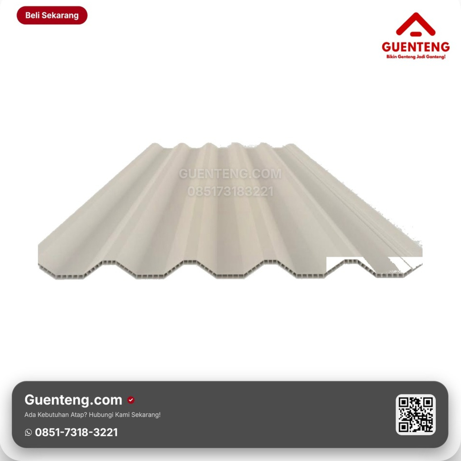 Distributor Resmi Atap Alderon 830 Semi Translucent Terlengkap & Bergaransi
