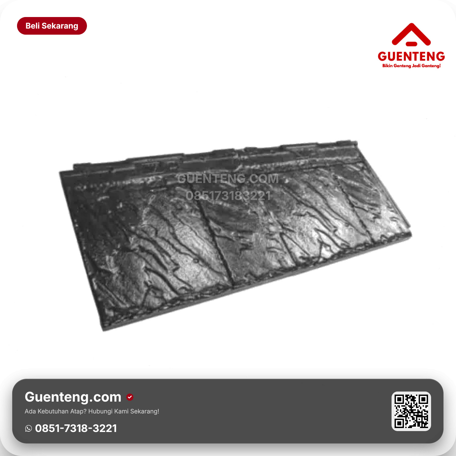 Nok 3 Arah / 4 Arah Genteng Beton