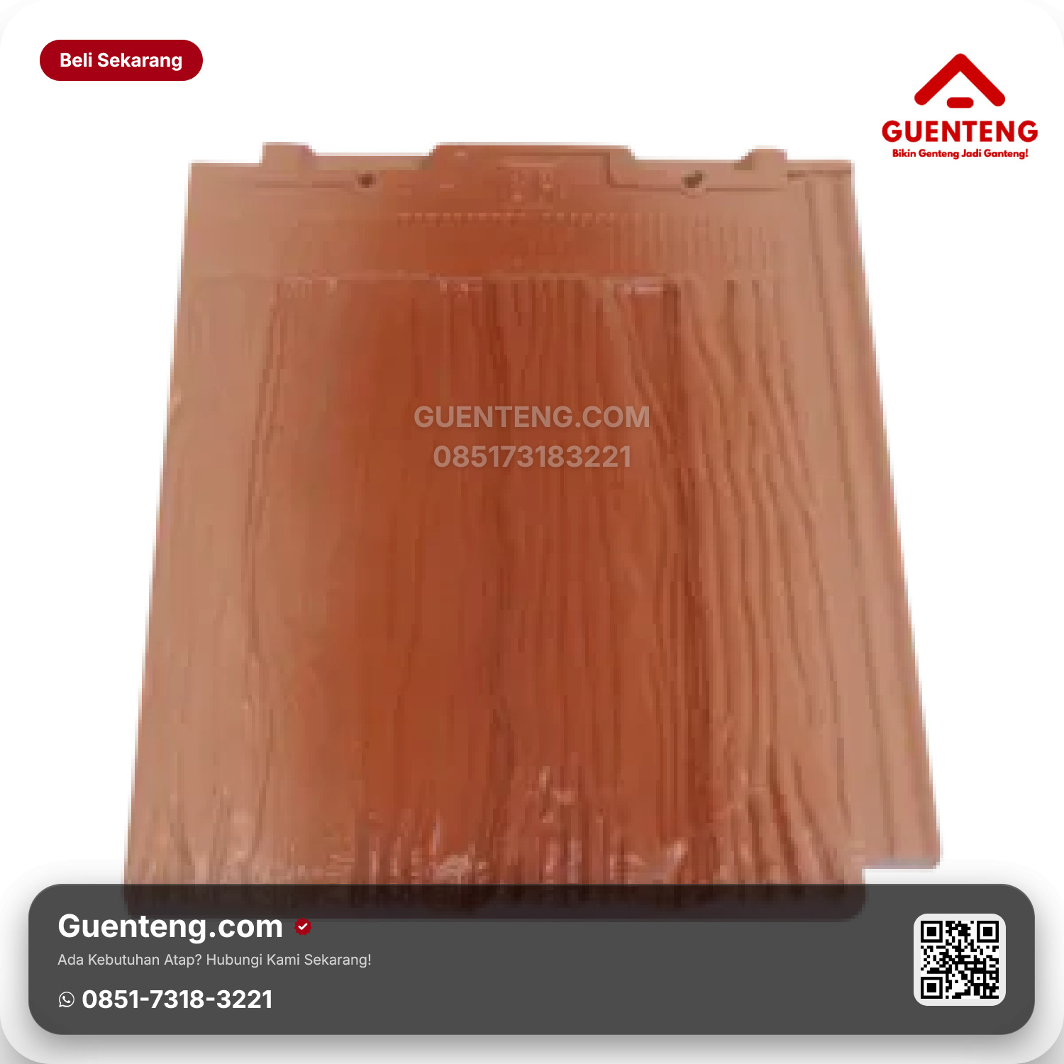 Genteng Beton CP Flat Plank