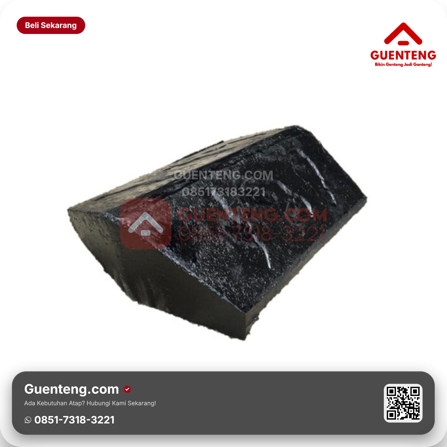 Nok Ujung / Starter Ridge Genteng Beton
