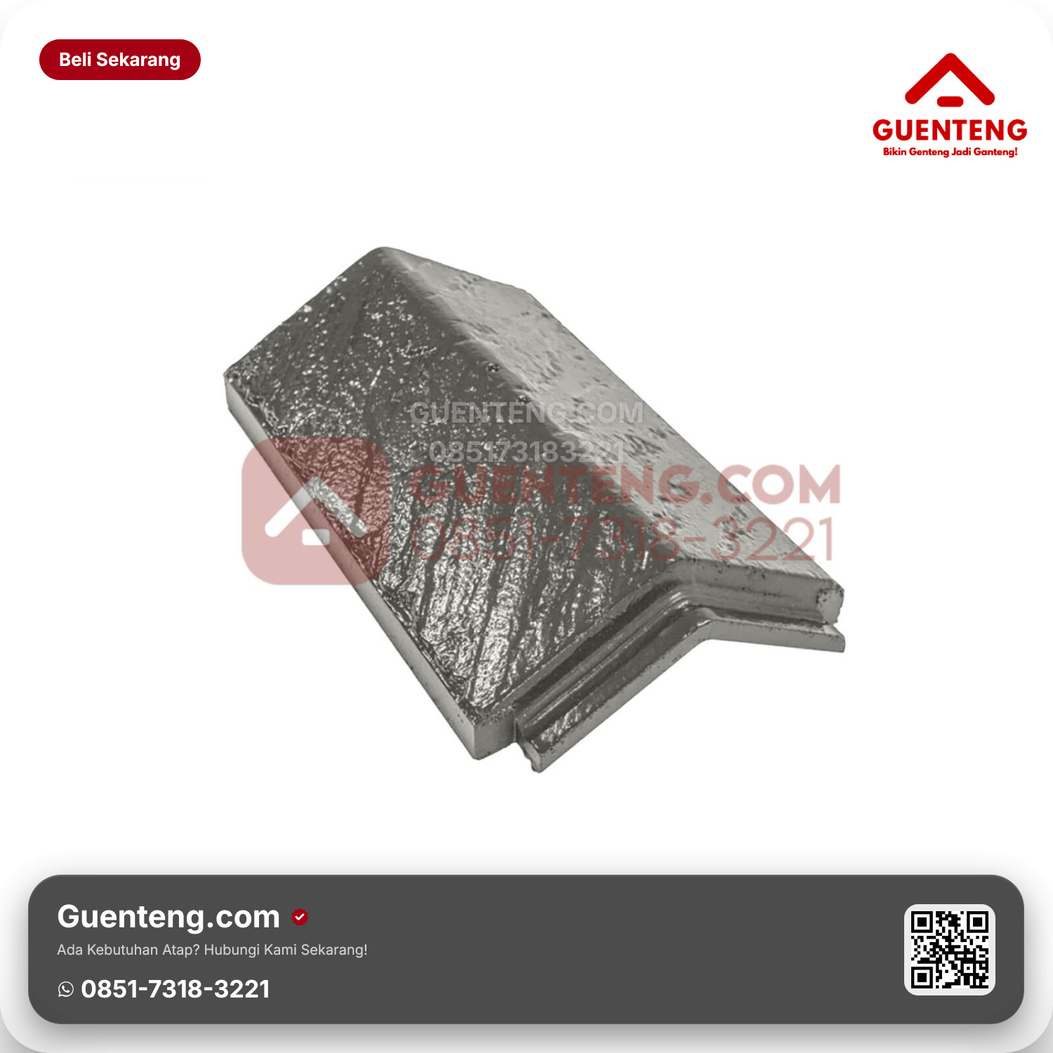 Nok Atas / Nok Wuwung Genteng Beton