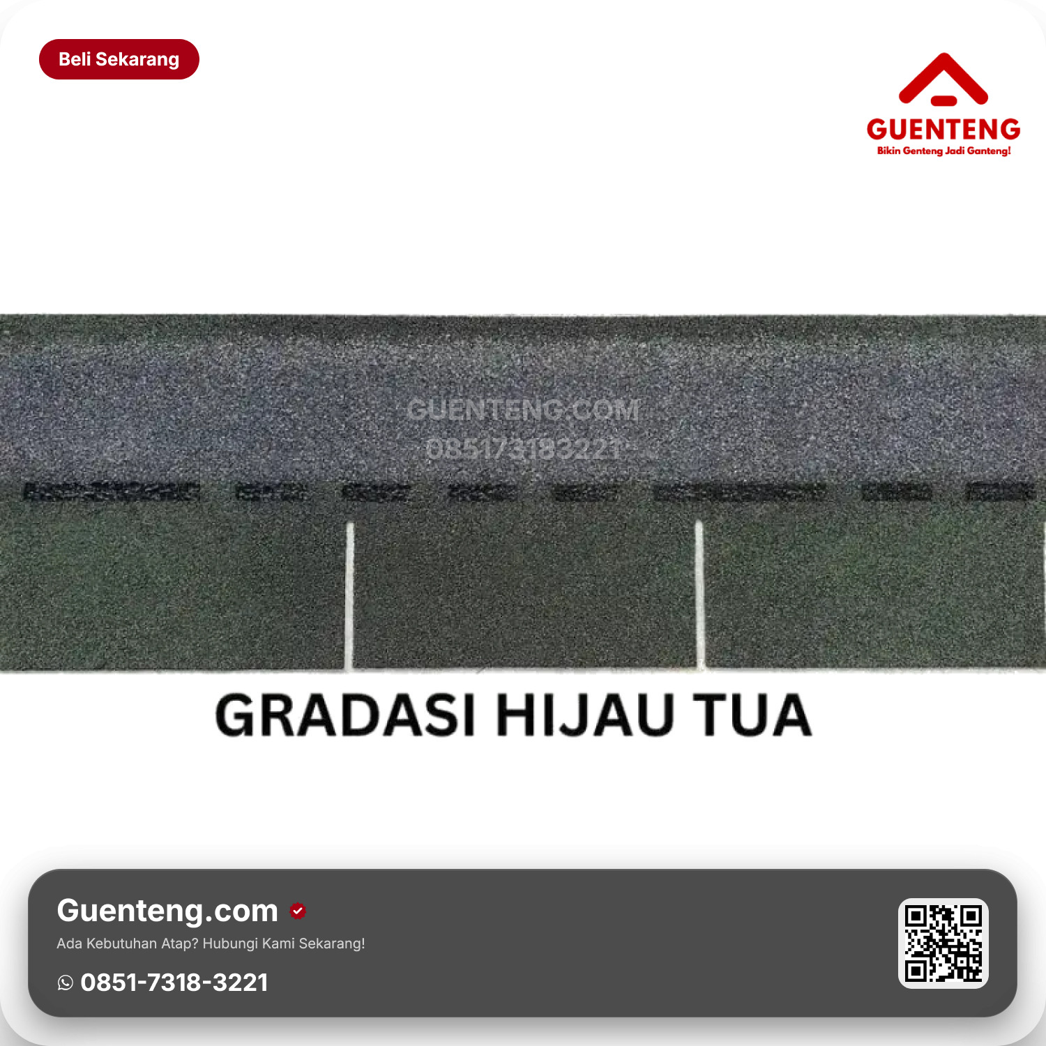 Gradasi Hijau Tua