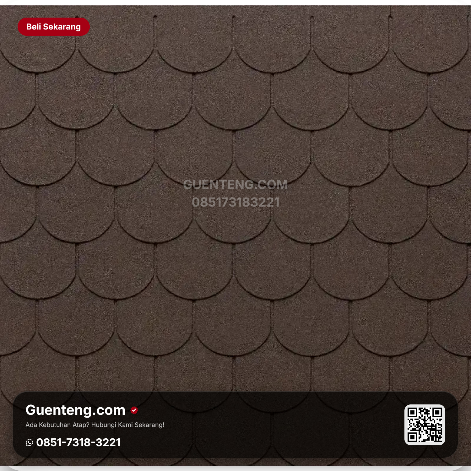 Eco Roof Tradisional - 032 Mixed Brown