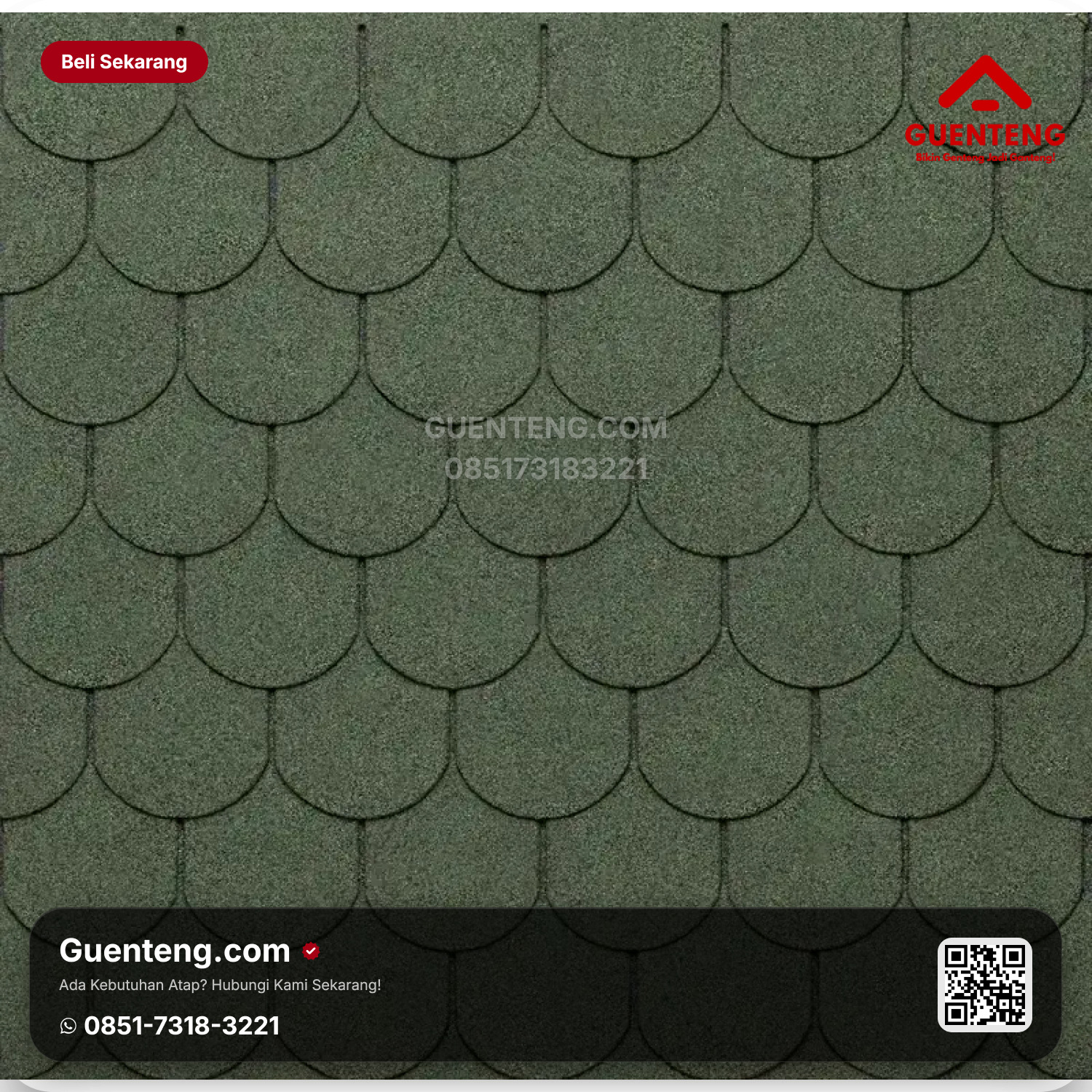 Eco Roof Tradisional - Mixed Green