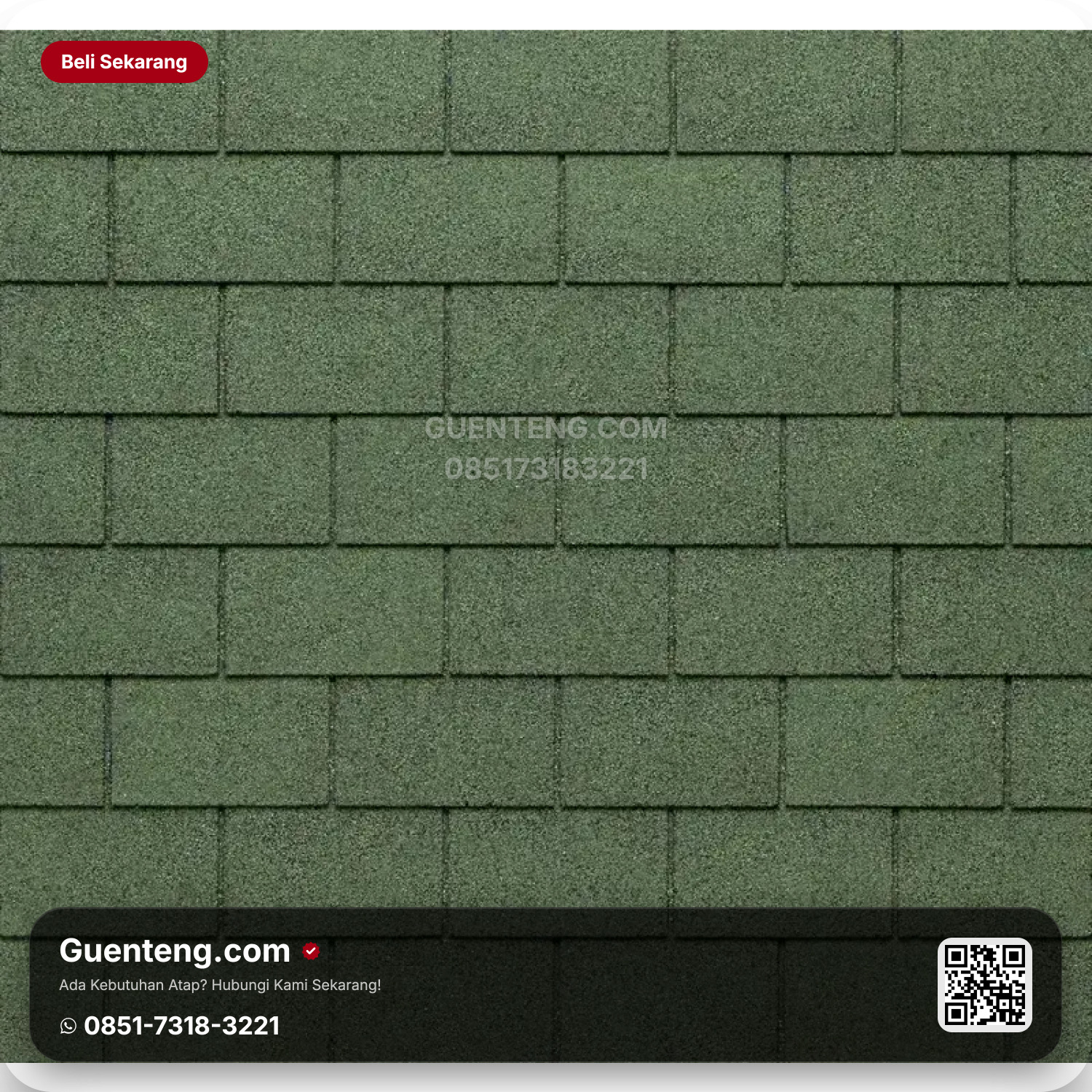 Premium Rectangular - 070 2-Tone Green