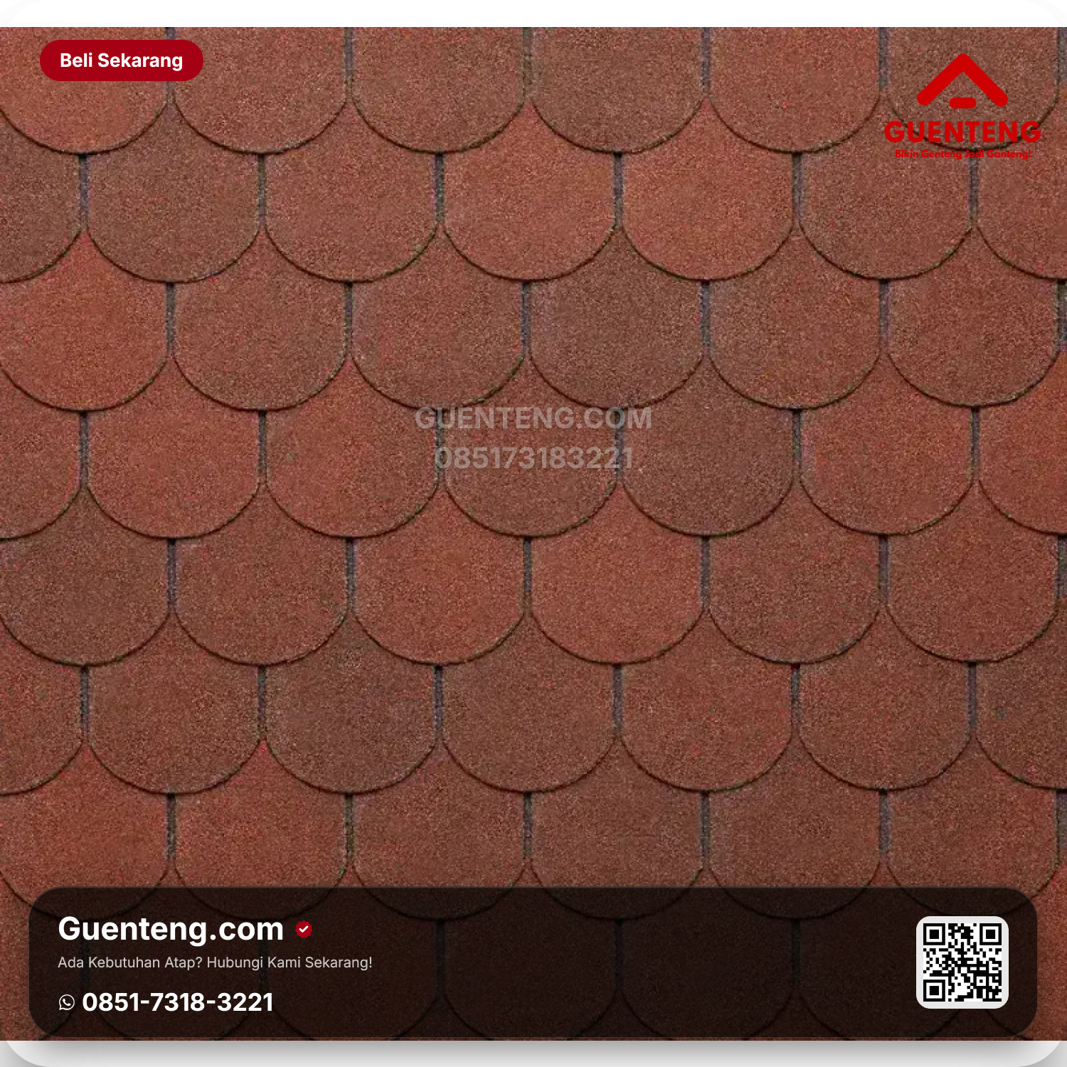 Premium Tradisional - 400 Antique Red