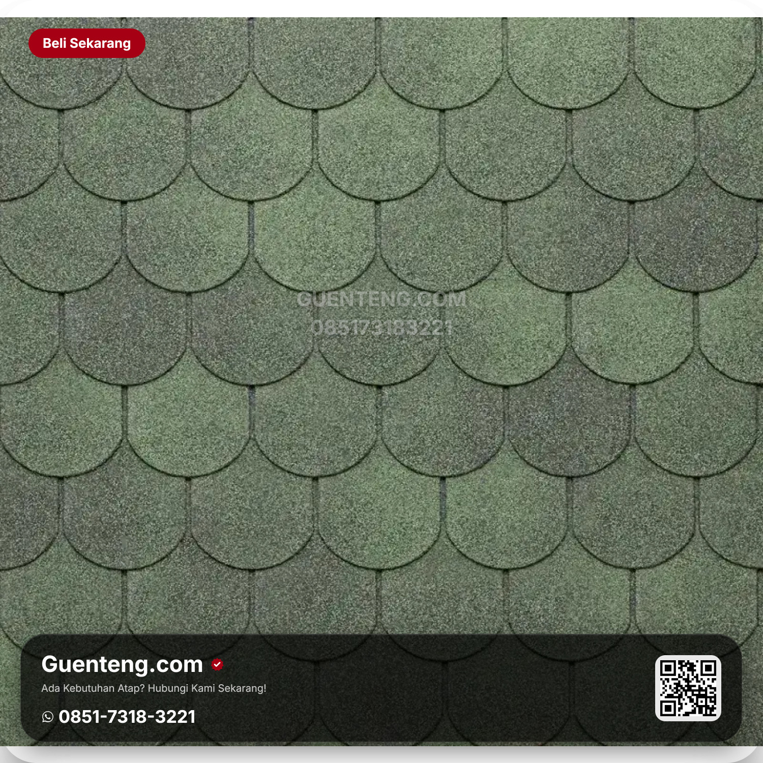 Top Shingles Tradisional - 473 Shaded Green