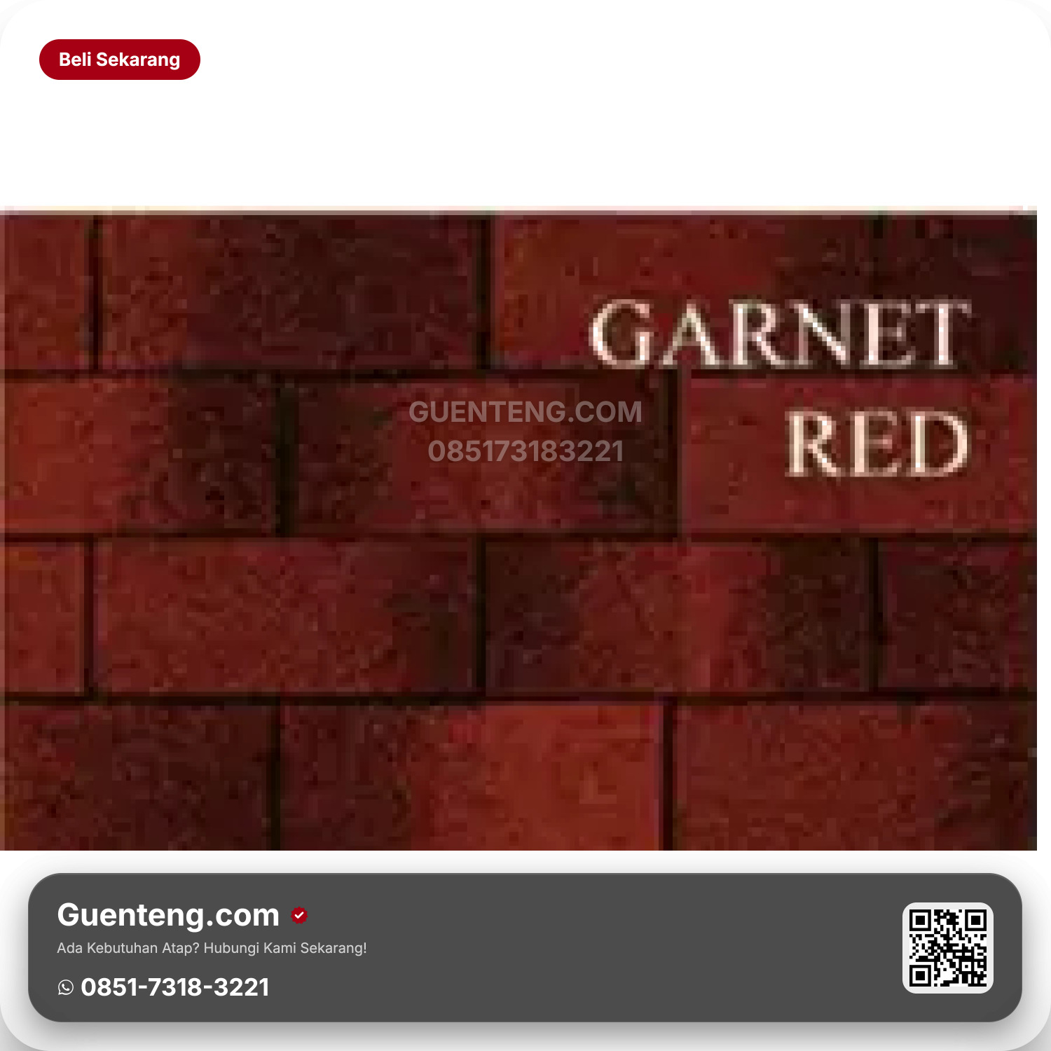 Garnet Red - 2 Tone Series