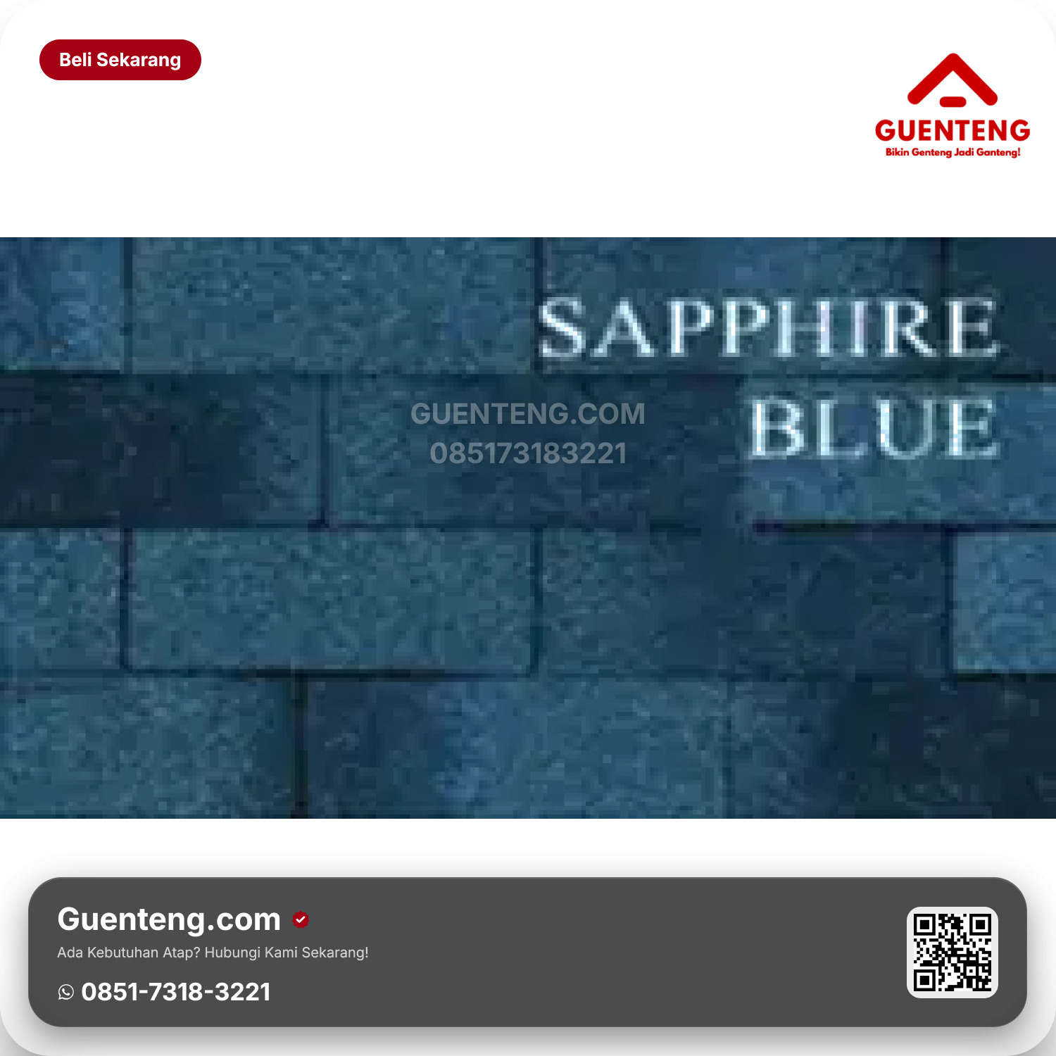 Sapphire Blue - 2 Tone Series