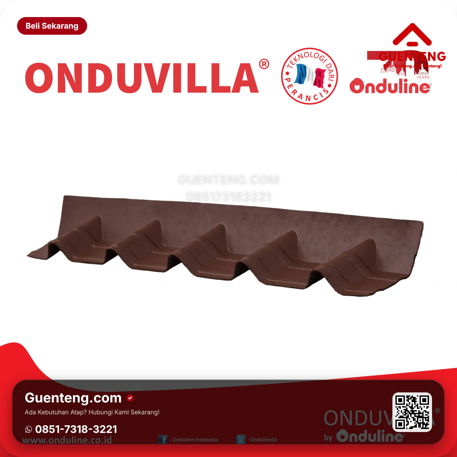 Onduvilla Apron Piece Talang Flashing