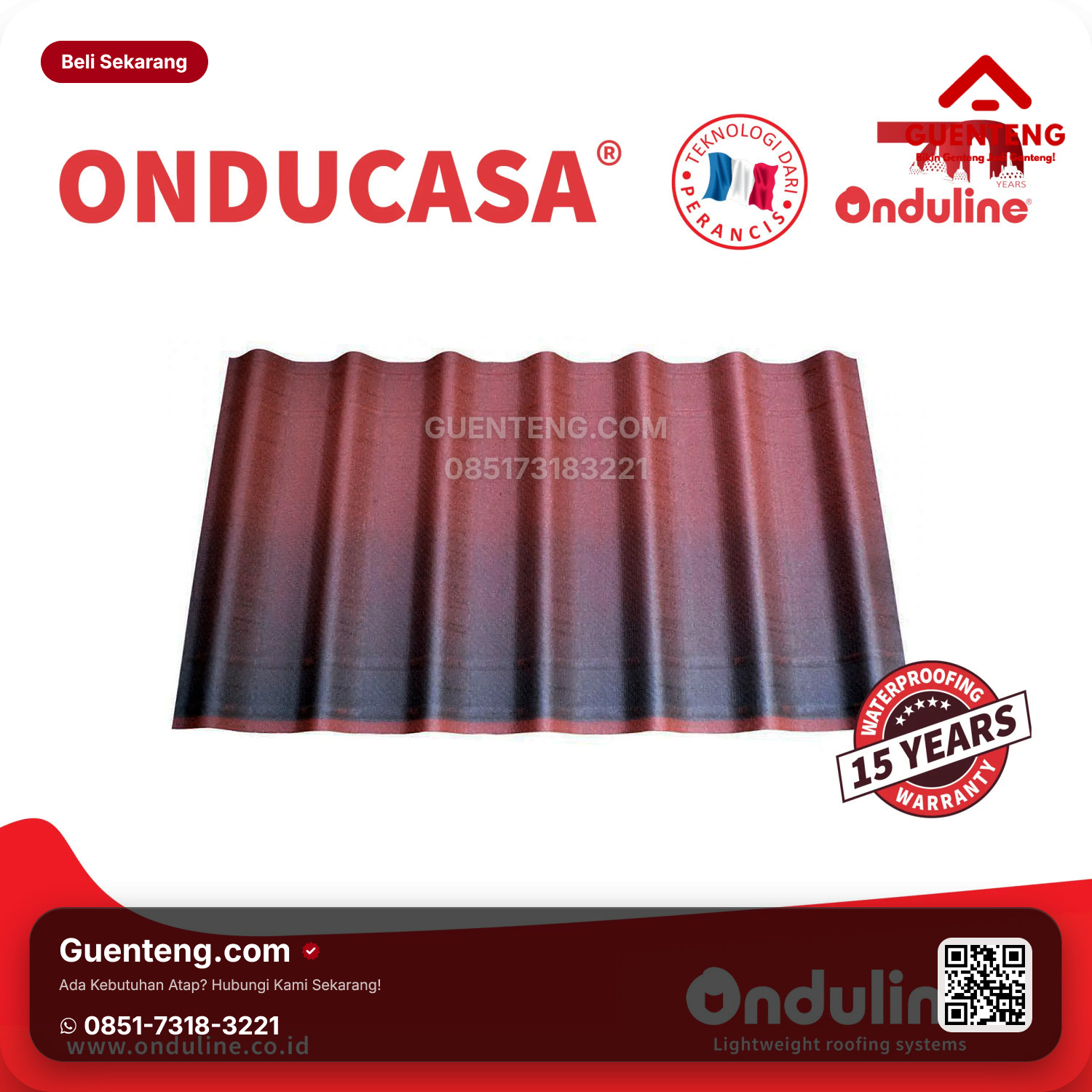 Onducasa Dual Red 3D