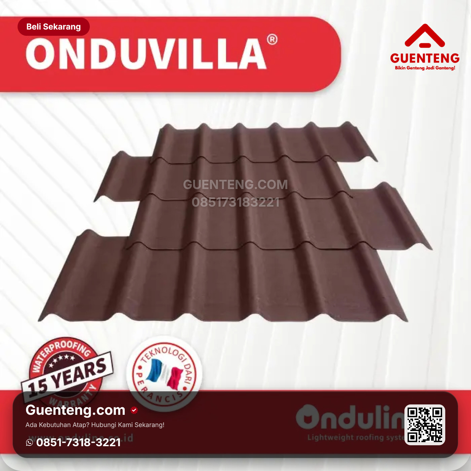 Onduvilla Shaded Brown