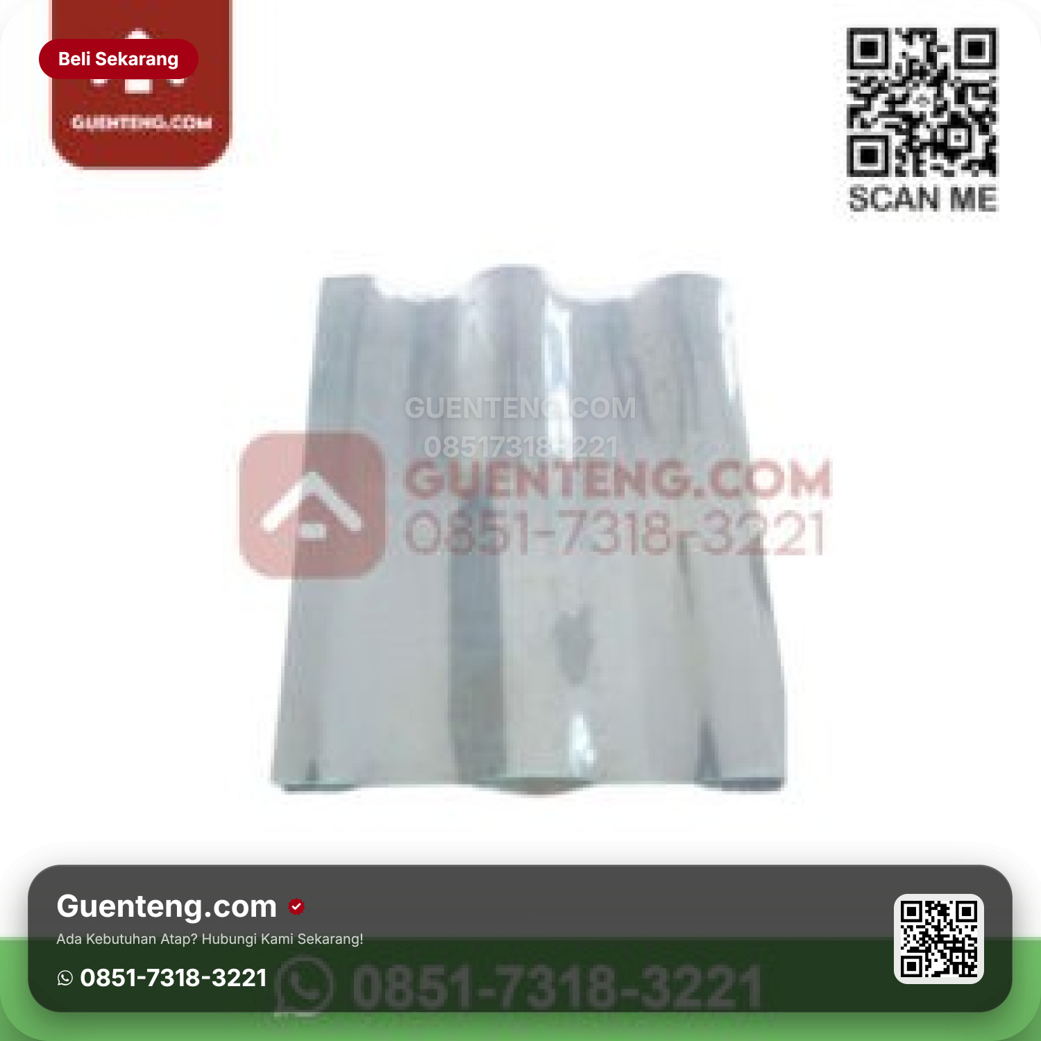 Genteng Kaca Centurion 8 mm