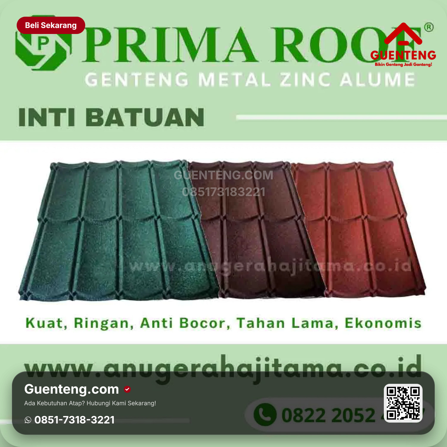 Prima Roof Metal Genteng Metal Prima Roof