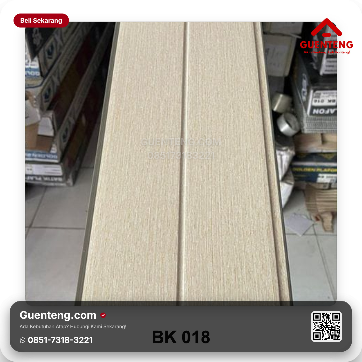 Batik Plafon BK-018 Teak Gloss