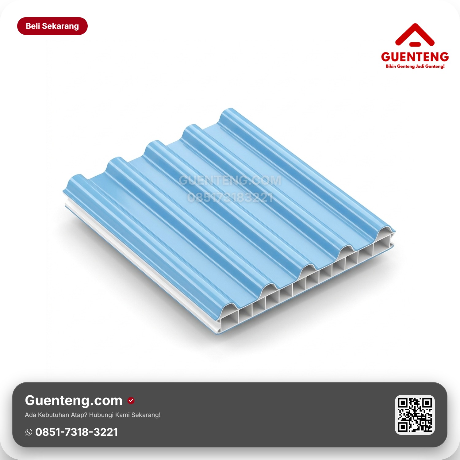 Sunpanel 88 Twinwall Anti-Asam