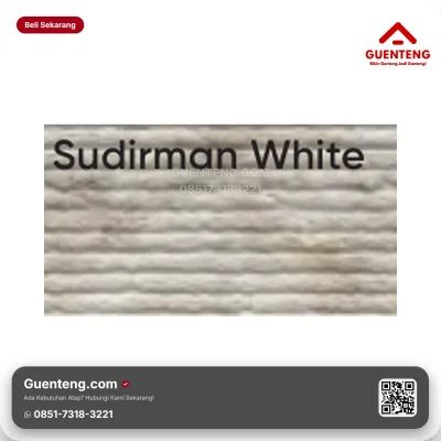 Flexitile Linea Deco Sudirman White (1350x600mm)
