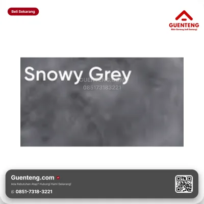 Flexitile Slate Deco Snowy Grey (1200x600mm)