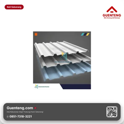 Atap uPVC Inolite Single Lebar 1 Meter