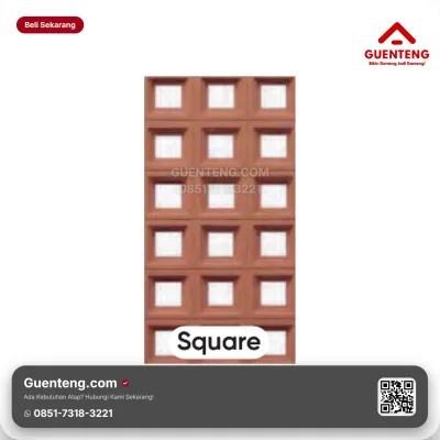 Flexitile Hollow Brick Square (1200x600mm)