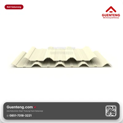 Atap uPVC Hololite Translucent 35% 6mm (Efektif 70cm)