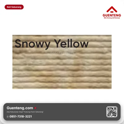 Flexitile Linea Deco Snowy Yellow (1350x600mm)