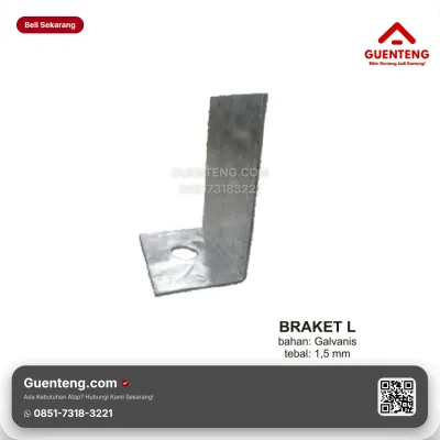 BRACKET L 1.55 X 60 X 150 MM D10