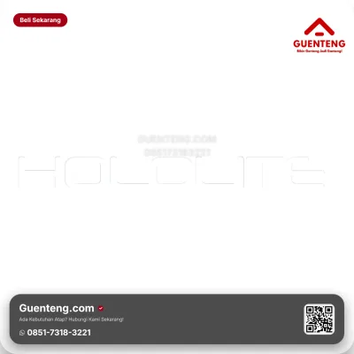Atap uPVC Hololite 6mm (Efektif 70cm) - Putih