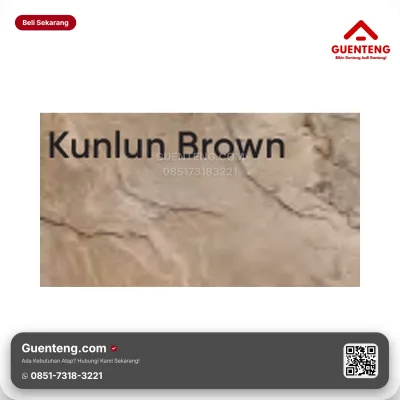Flexitile Slate Deco Kunlun Brown (1200x600mm)