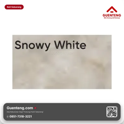 Flexitile Slate Deco Snowy White (1200x600mm)