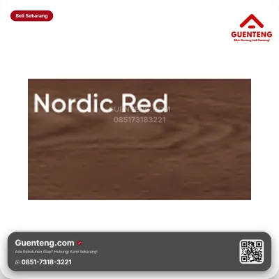 Flexitile Wood Deco Nordic Red (1200x600mm)