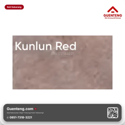 Flexitile Granite Deco Kunlun Red (1200x600mm)