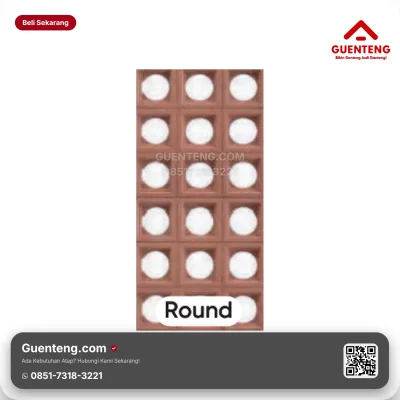 Flexitile Hollow Brick Round (1200x600mm)