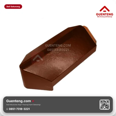 Genteng Ujung Jurai Kanmuri Full Flat